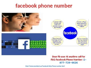 Free solution for facebook phone number? @1-877-729-6626 facebook help