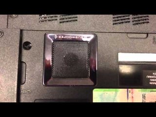 Subwoofer in Laptop Not Exactly What It Seems