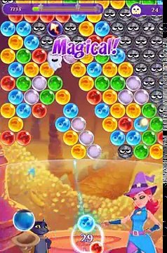 Bubble Witch Saga 3 - FASE 95 - LEVEL 95