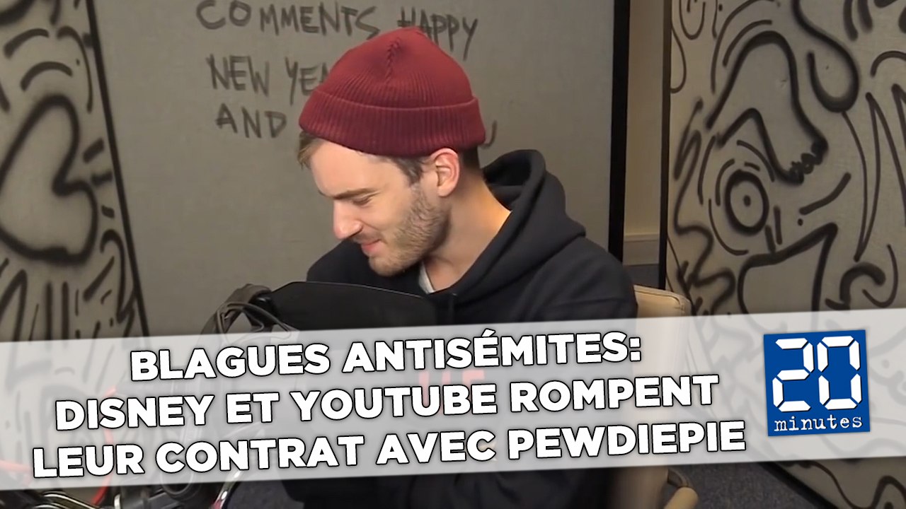 Disney et YouTube rompent leur contrat avec PewDiePie après des blagues antisémites