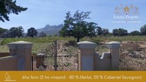 6 ha Smallholding For Sale Between Stellenbosch & Somerset West In Secure Estate