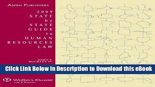 [Read Book] State By State Guide To Human Resources Law Mobi