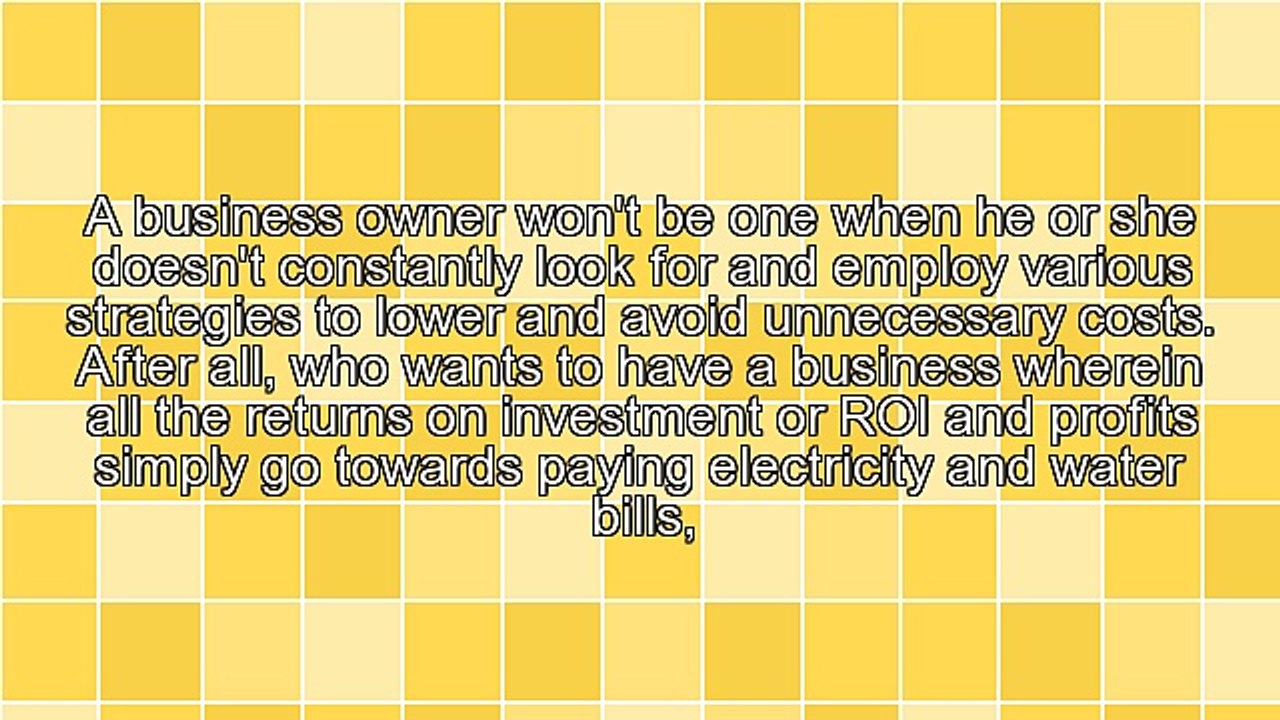 Cost Reduction Tips For Small Business Owners