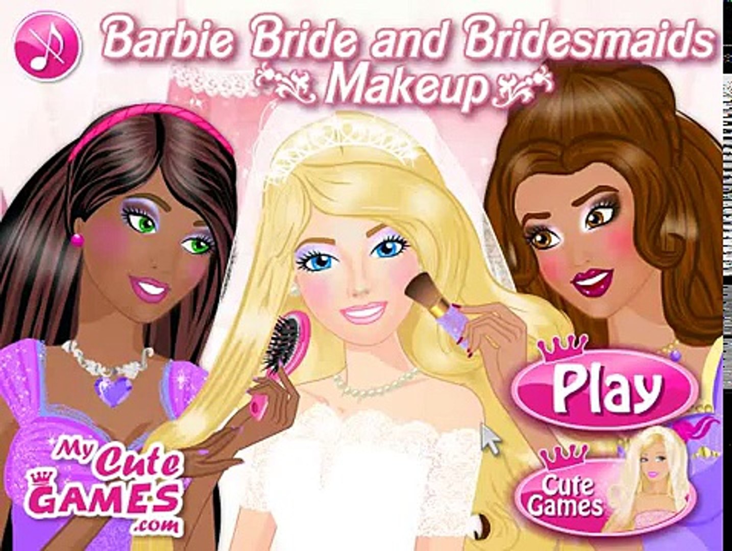 barbie bridal makeup games