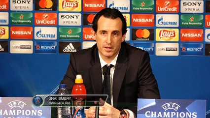 Unai Emery (PSG) : "Les supporters ont vibré"
