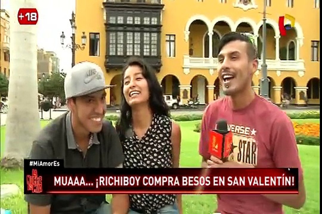 La Noche es Mía: 'Richie Boy' compró besos por el Día de San Valentín