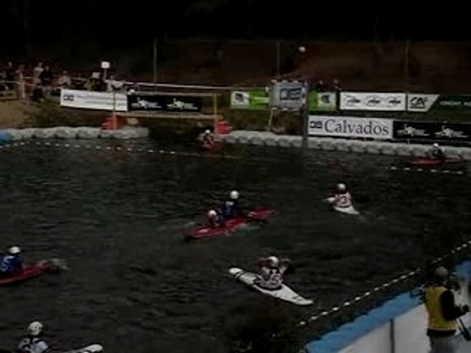 Championnats d'europe kayak polo femmes france Angleterre