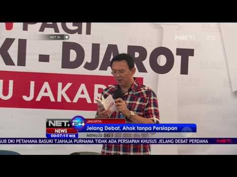 Kesiapan 3 Pasangan Cagub Cawagub DKI Jelang Debat - NET24