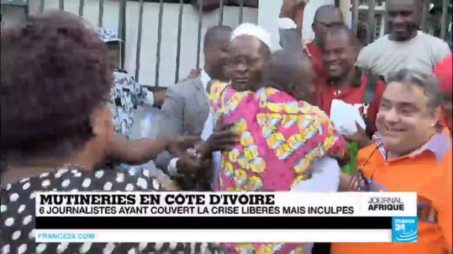 Côte d'Ivoire : 6 journalistes remis en liberté, mais inculpés