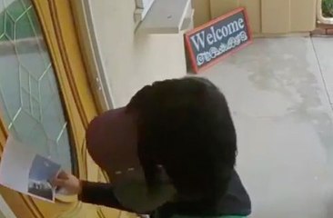 Une jeune femme a eu une peur bleue en distribuant des prospectus !