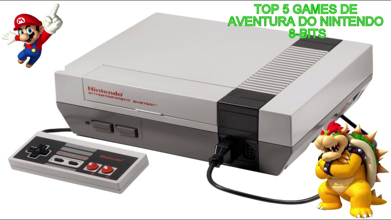 TOP 5 MELHORES GAMES DE AVENTURA NINTENDO 8 BITS