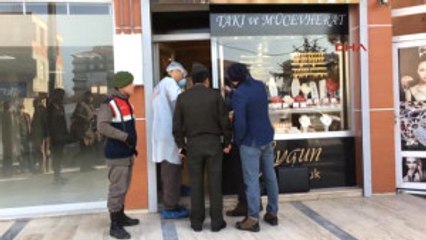Çerkezköy'de Kuyumcuda Silahlı Soygun