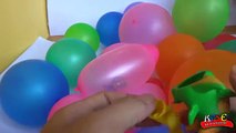 Putting toys for kids into balloon | balloon kids toys videos for children