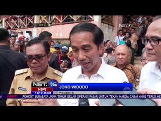 Presiden Joko Widodo Tinjau Harga Cabai di Pasar Kajen Pekalongan - NET 16