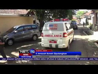 5 Jenazah Bonek Korban Miras Oplosan Dipulangkan Ke Sidoarjo - NET 16