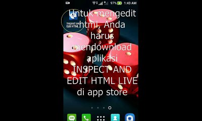 Edit Judul Dengan Inspect Element Via Android