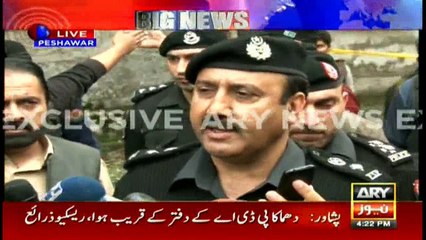 Judges, court staff on board bus targeted in Hayatabad blast