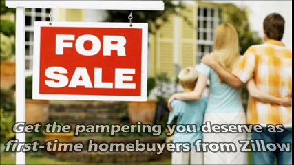 Get the pampering you deserve as first-time homebuyers from Zillow