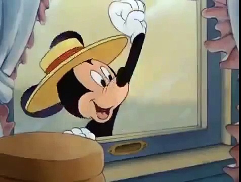 Mickey mouse viejos dibujos animados Pequeño torbellino