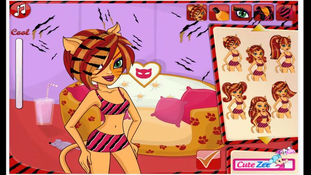 Monster High Online Games - Episode Draculaura Hairstyle Dress Up - MH Games