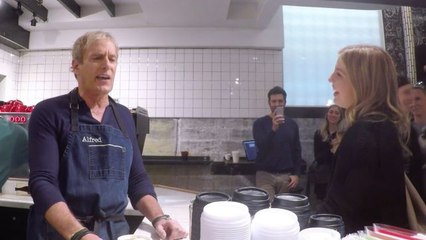 Michael Bolton Sings Coffee Orders to Unsuspecting Customers