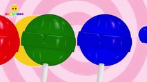 Learning Colors with Pacman Lollipop for Kids Children Toddlers - Colours for Kids to Learn