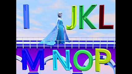 frozen elsa abc song for children nursery rhymes - alphabet songs for kindergarten