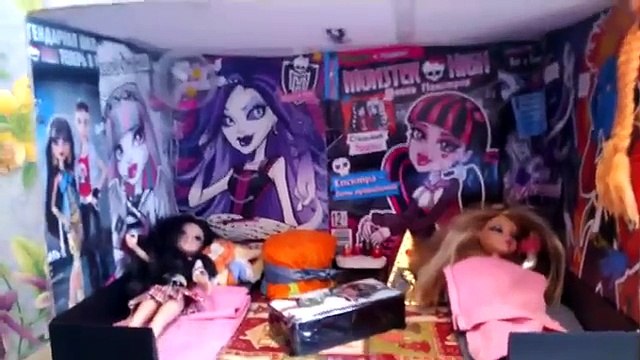 Домик для Кукол своими руками. Мой MONSTER HOUSE для кукол Monster High.