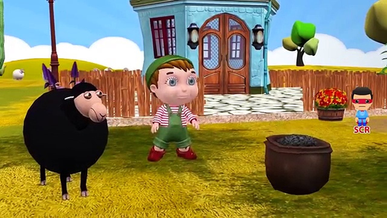 Baa Baa Black Sheep Nursery Rhyme | Frozen If U R Happy Cartoon Rhymes For Children