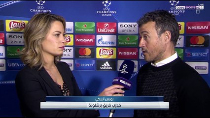 ماذا قال لويس إنريكي بعد الهزيمة الثقيلة والأداء الضعيف