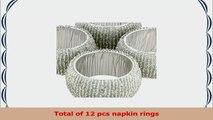 Lot of 12 Pieces Napkin Rings Silver Indian Handmade Glass Beaded For Special Occasions e1c9b1e4
