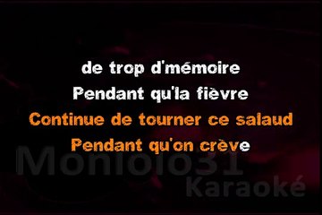 Rose - A l'envers KARAOKE / INSTRUMENTAL