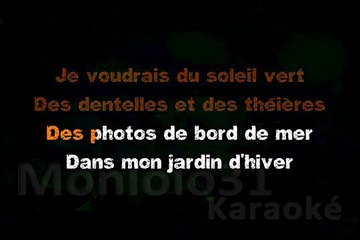 Liane Foly - Jardin d'hiver KARAOKE / INSTRUMENTAL