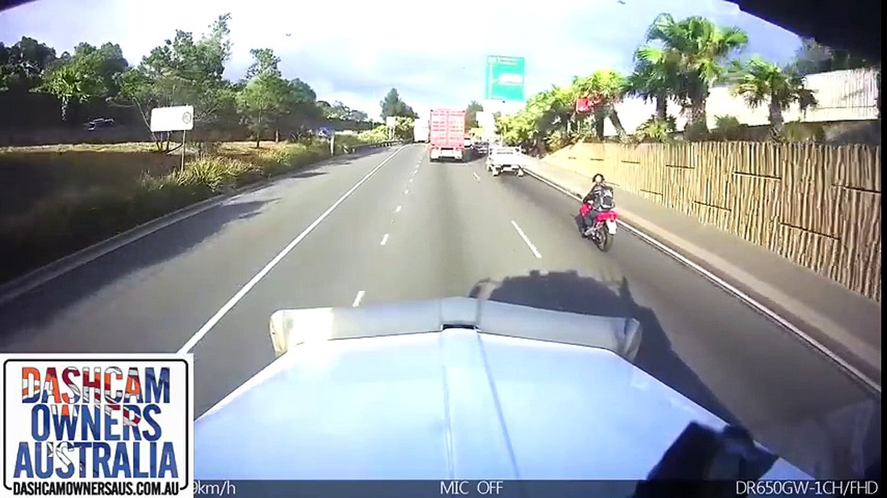 Motorbiker Wants A Free Ride