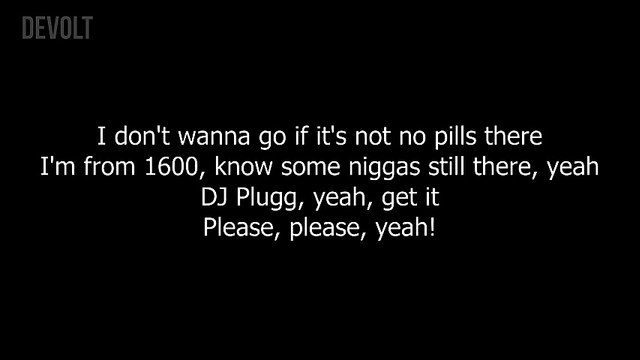 Lil Uzi Vert - Uppin Downers (Lyrics on screen)