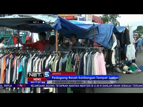 Evaluasi Pasar Senen, Para Pedagang Resah Kehilangan Tempat Jualan - NET5