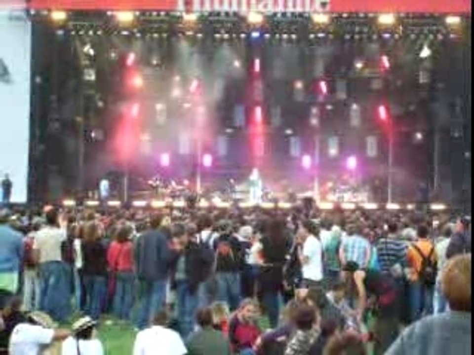 Grand corps Malade à la fête de l'huma 2