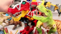 Dinosaur Toys Tayo The Little Bus English Learn Numbers Toy Surprise Eggs Play Doh YouTube