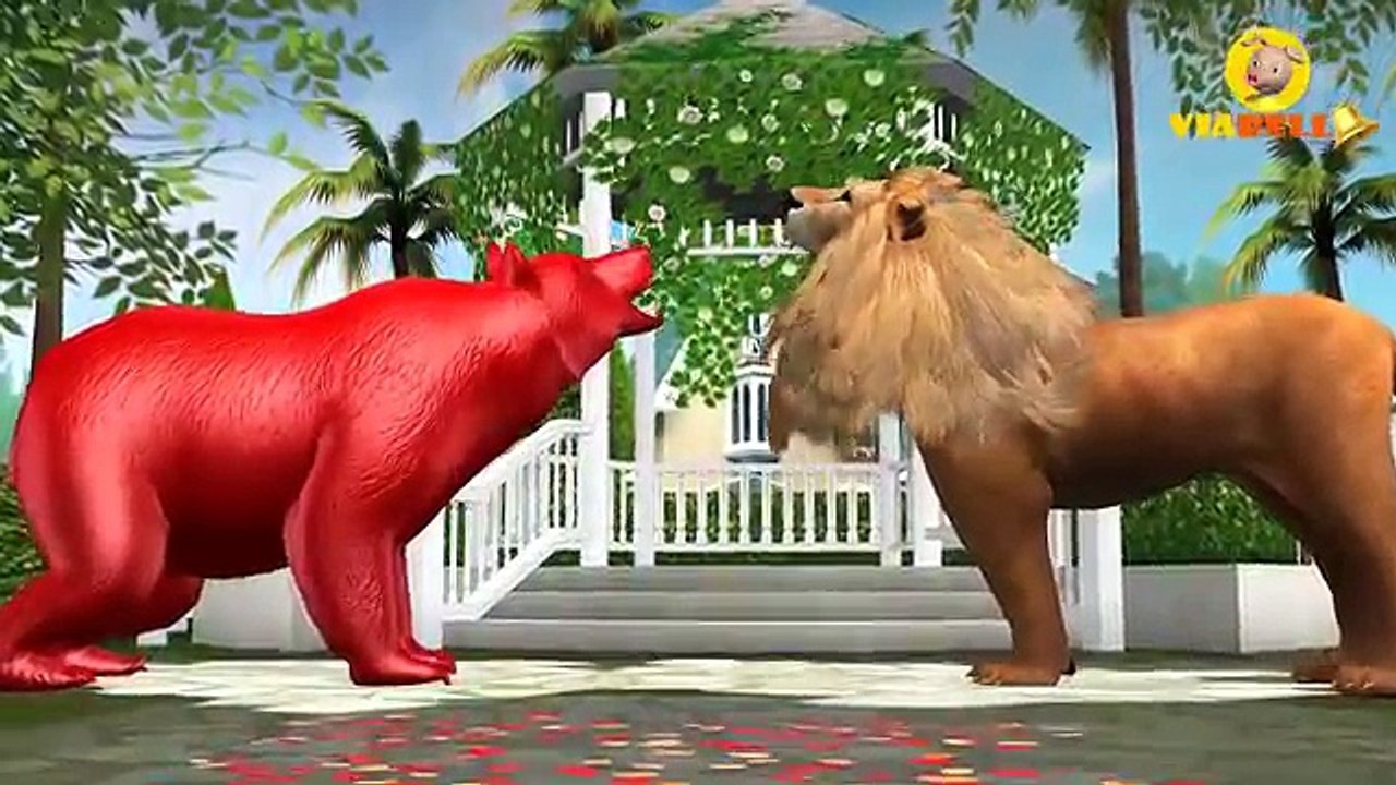 Five Little Gorillas Colors Songs for Kids | Baby Boy Learning Colors W/ Dinosaurs | Animal Colors