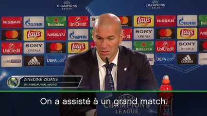 8es - Zidane : "Pas encore qualifiés"