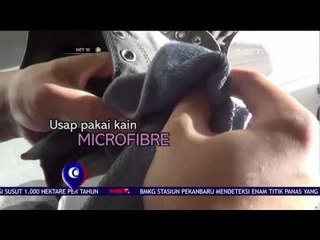 Tutorial Membersihkan Sepatu Kanvas - NET 10