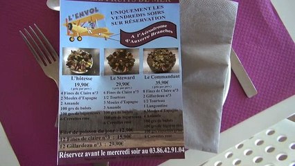 Le restaurant l'Envol 7/7 à l'aéroport d'Auxerre-Branches