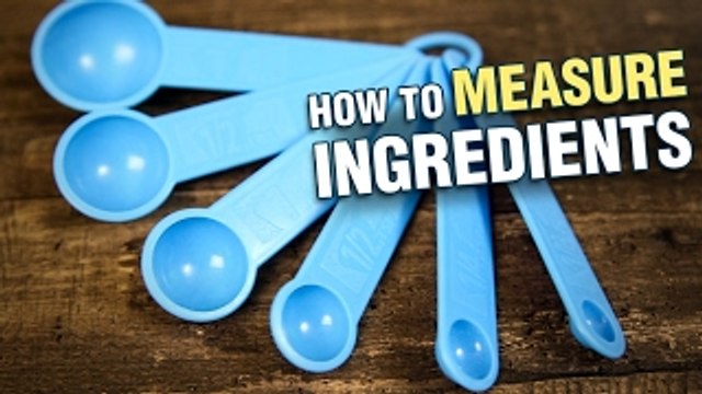How to Measure Ingredients – Baking Basics with Upasana – Baking Essentials for Beginners