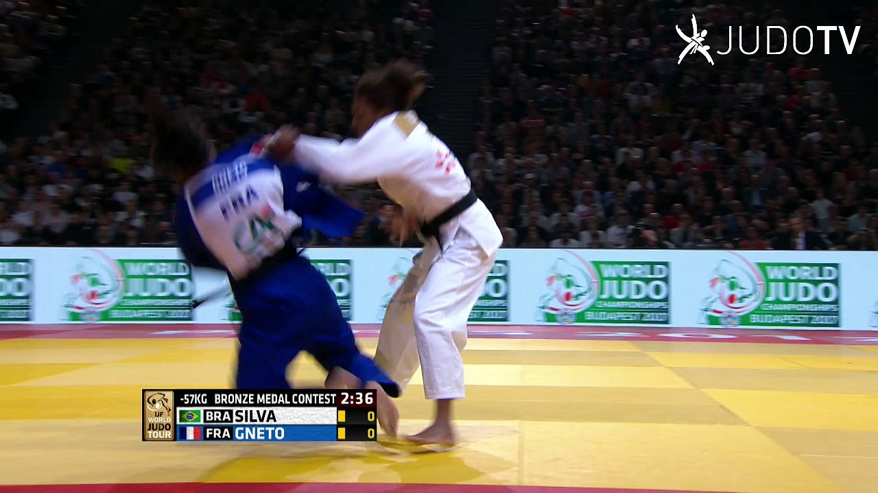 BRONZE -57KG : SILVA (BRA) vs GNETO (FRA)