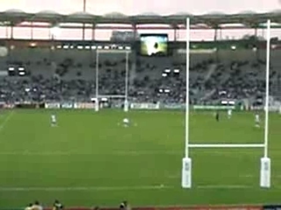 France - Namibie : Echauffement des joueurs