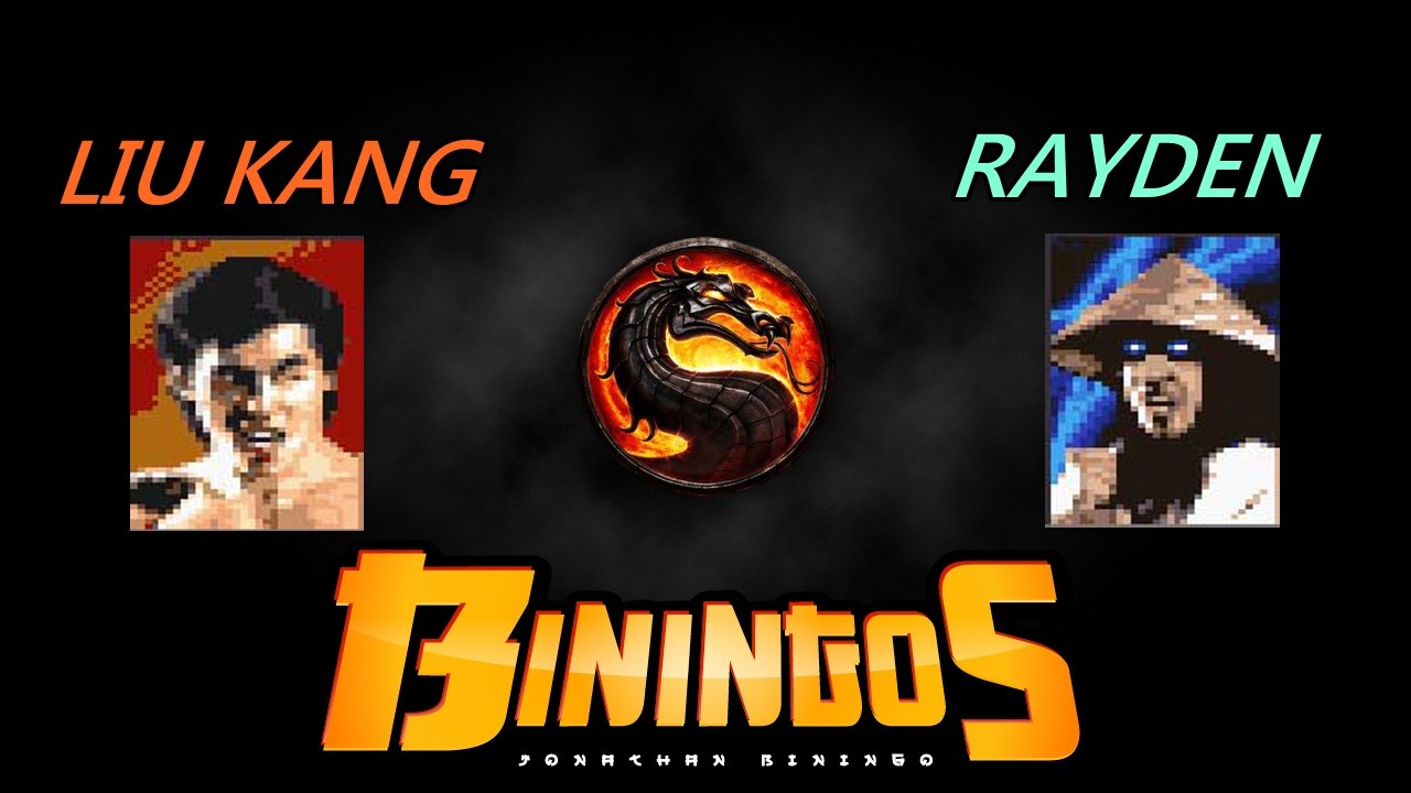 Mortal Kombat Liu Kang VS Rayden