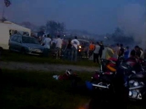 Bol d'or 2007 depart moto rup'team 38 + moteur chassis rupte