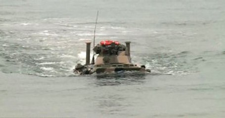 Moskova'dan ABD'ye Sert Yanıt! Yüzen Tankları Kıyıya Çıkardılar