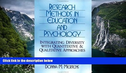 Audiobook  Research Methods in Education and Psychology: Integrating Diversity with Quantitative