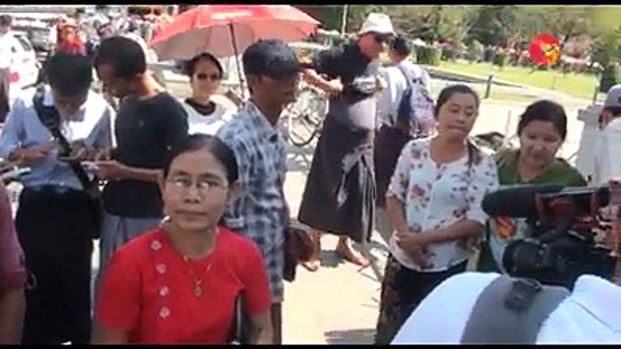 ဗိုလ္တေထာင္ ေျမသိမ္းခံရမႈ ၂၂ ႀကိမ္ေျမာက္ ဆႏၵျပ (႐ုပ္/သံ)